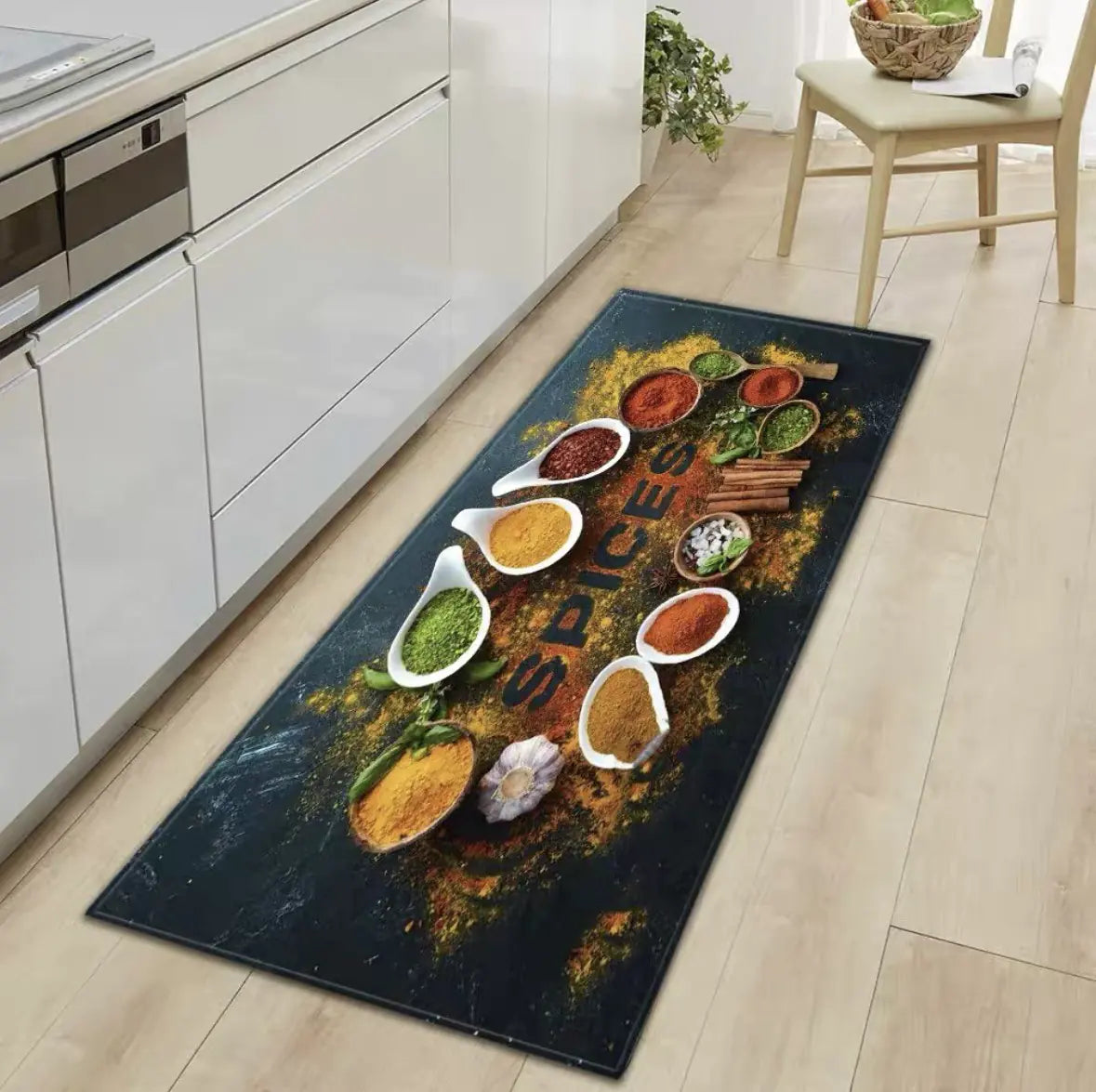 Cross-Border Amazon Faux Cashmere Kitchen Runner Mat