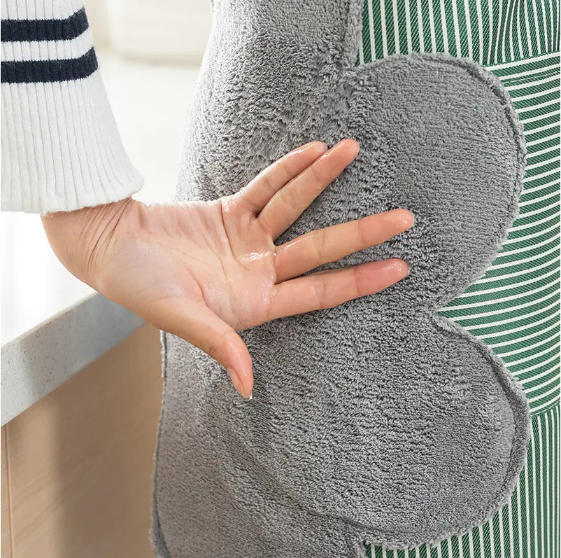 Thick Kitchen Apron - Korean Style Adult Workwear