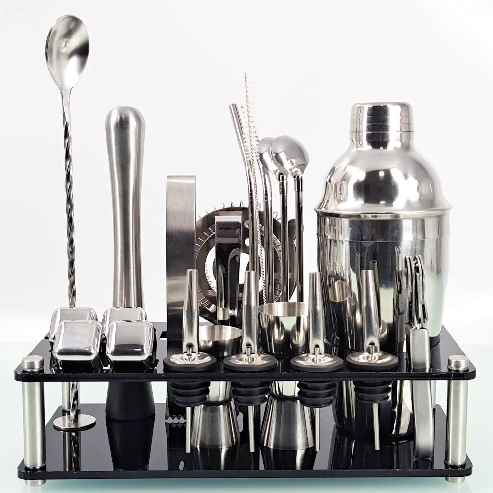 Stainless Steel Ice Acrylic Set