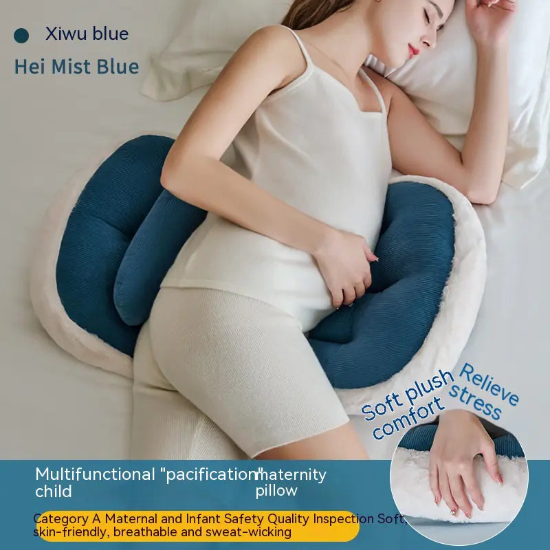 U-shaped Pregnancy Support Pillow for Side Sleeping