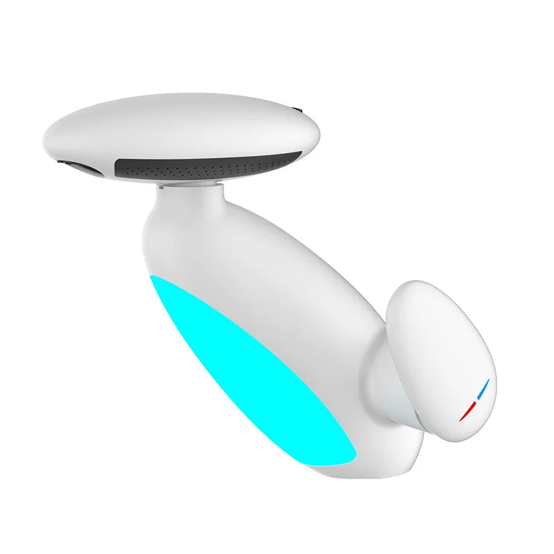 Big LED Basin Faucet 4 Ways Water Outlet Cold and Hot Heavy Tap Water Flow Generates Electricity
