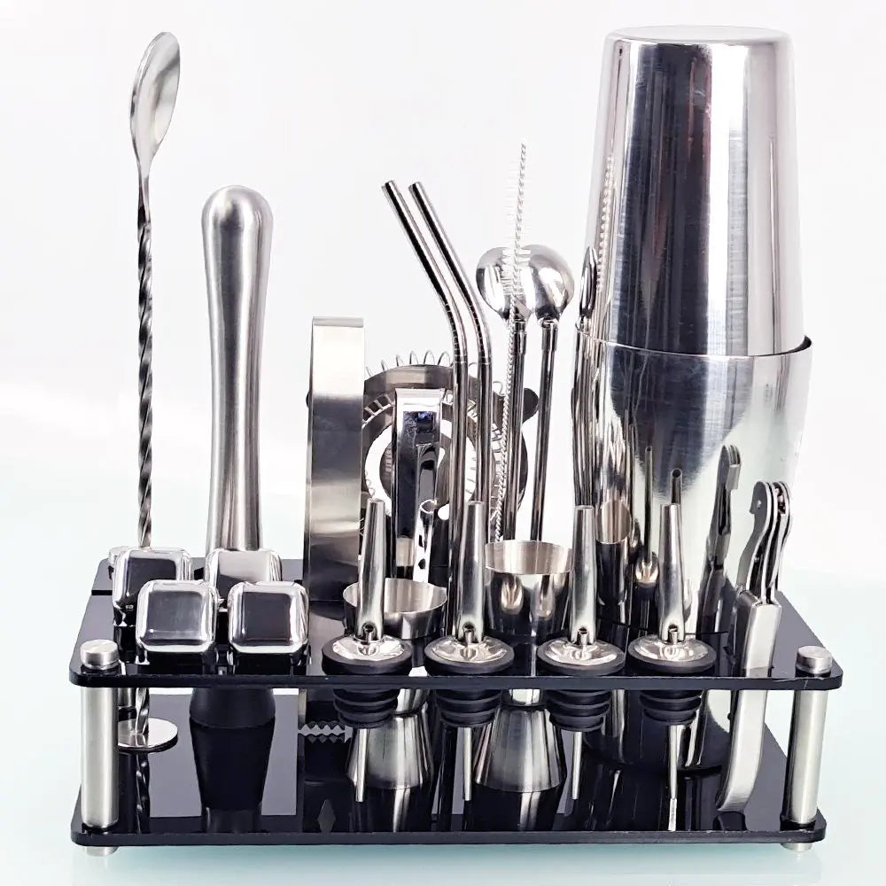 Stainless Steel Ice Acrylic Set