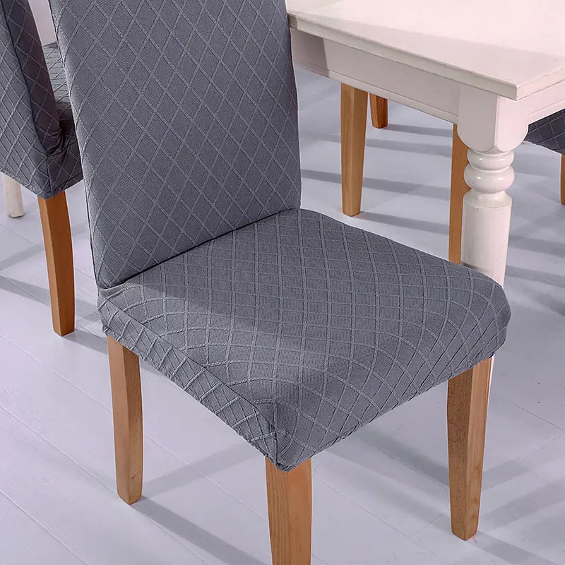 Stretch Jacquard Chair Covers for Dining Room (1-6 pcs)