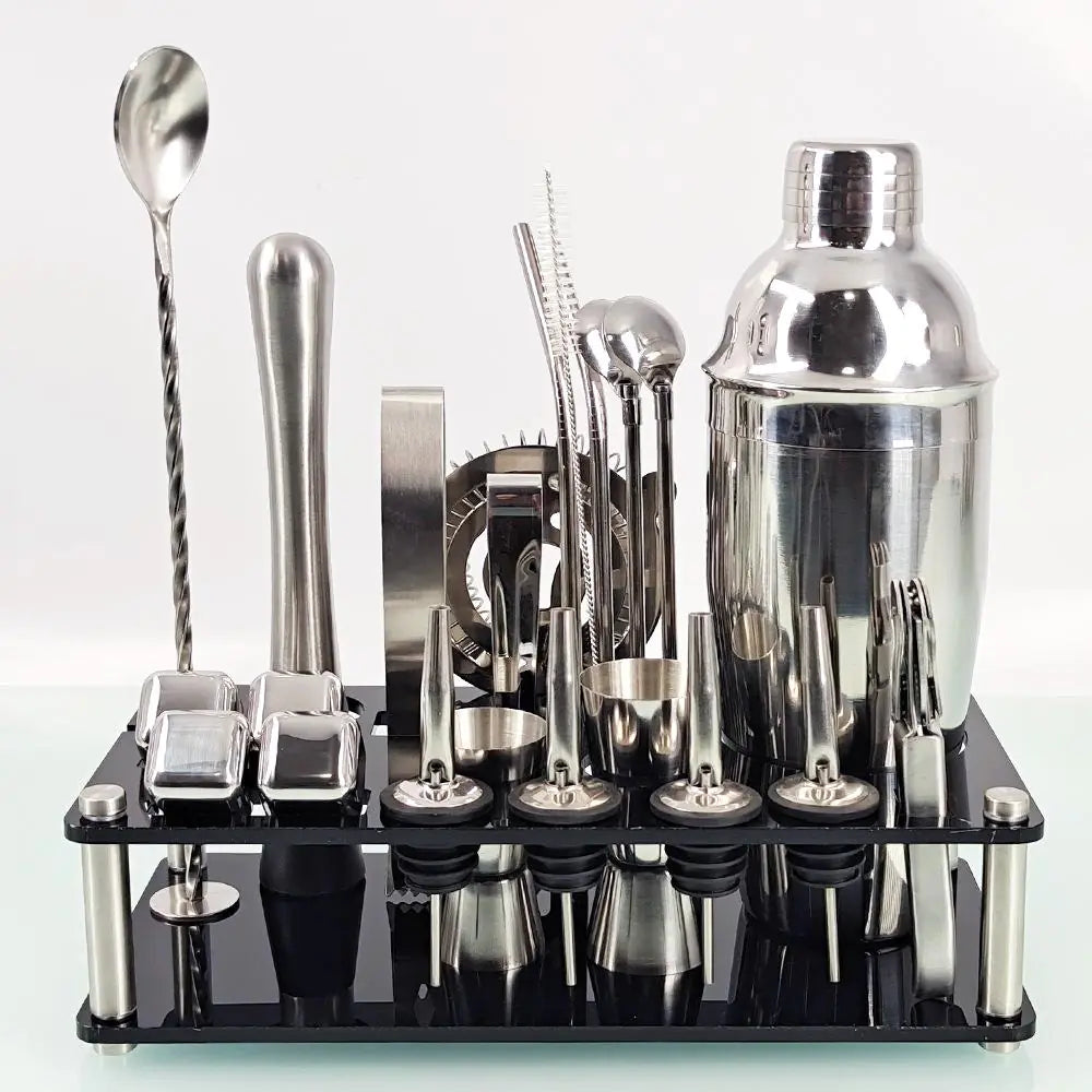 Stainless Steel Ice Acrylic Set