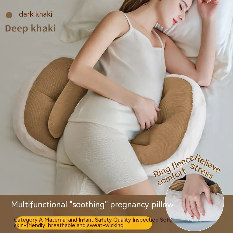 U-shaped Pregnancy Support Pillow for Side Sleeping