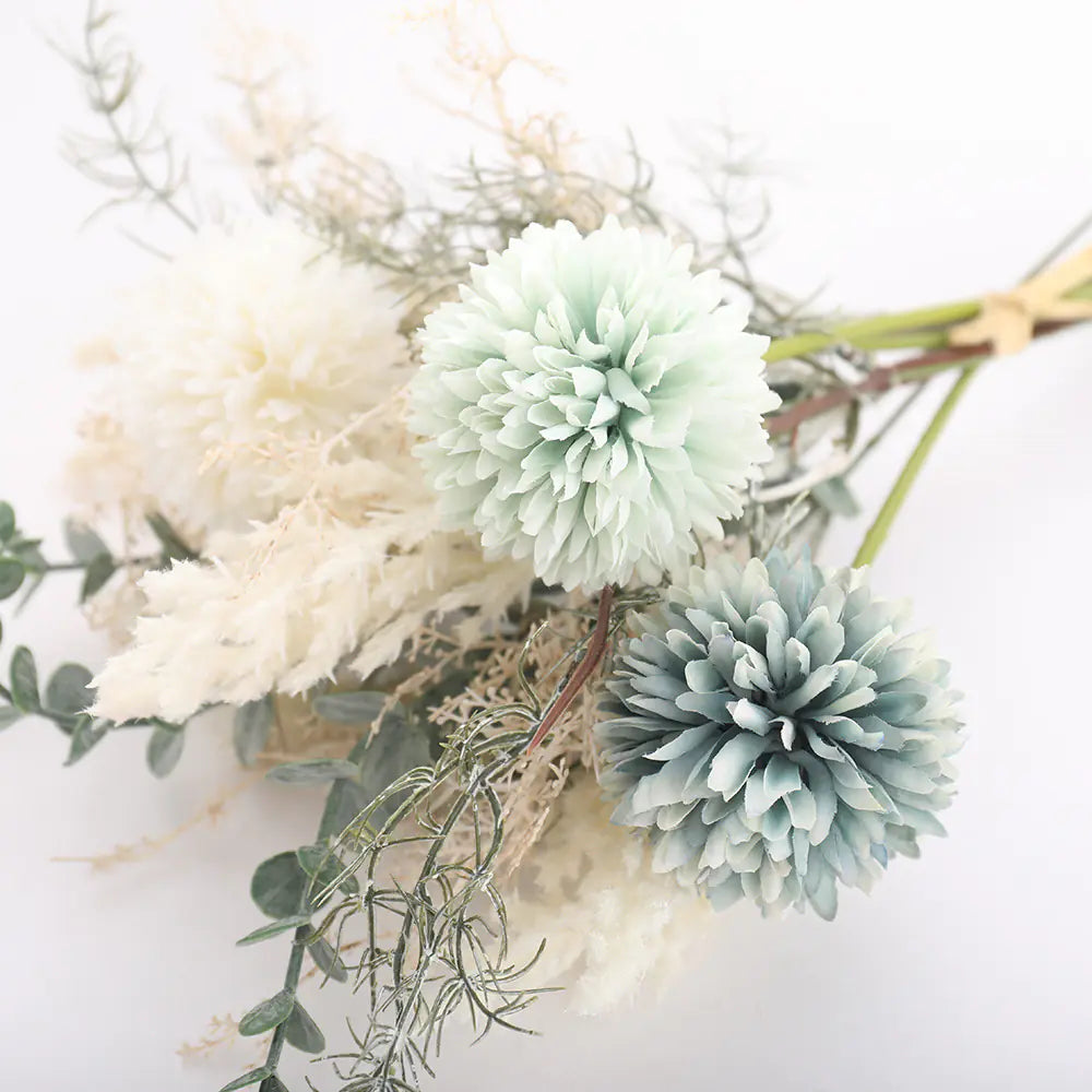 Artificial Flower Bouquet with 3 Heads for Home Decor