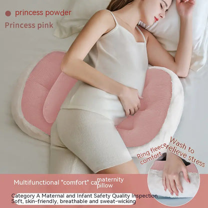 U-shaped Pregnancy Support Pillow for Side Sleeping