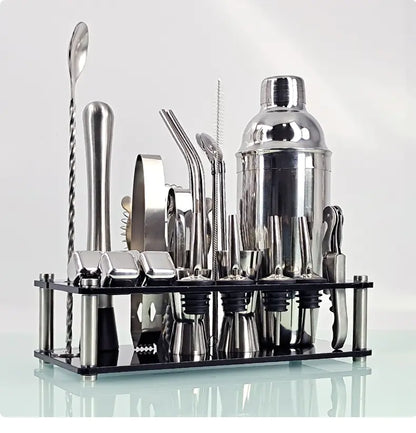 Stainless Steel Ice Acrylic Set
