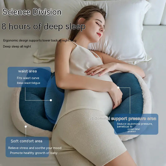 U-shaped Pregnancy Support Pillow for Side Sleeping