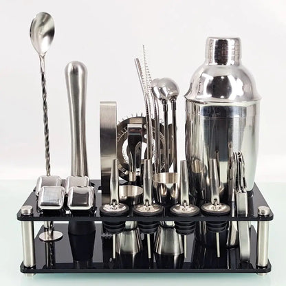 Stainless Steel Ice Acrylic Set