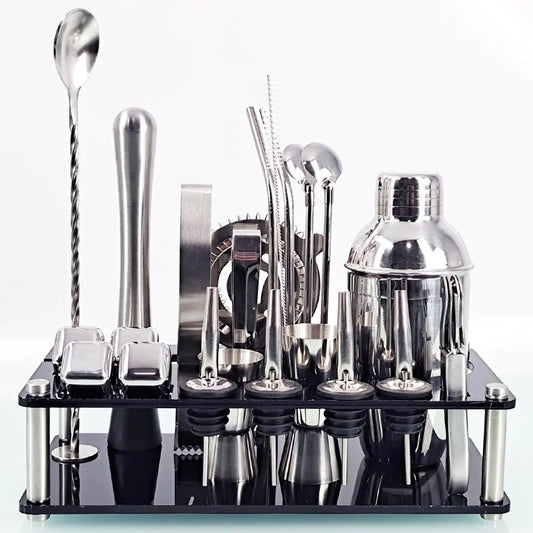 Stainless Steel Ice Acrylic Set